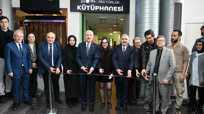 ITU Rectorate Library Opened for Service Görseli