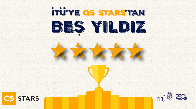 İTÜ’ye QS Stars’tan Beş Yıldız Görseli