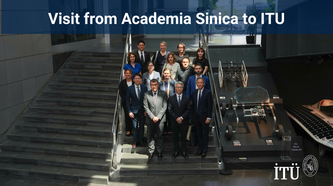 Visit from Academia Sinica to ITU Görseli