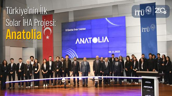 İTÜ’den Türkiye’nin İlk Solar İHA Projesi: Anatolia Görseli