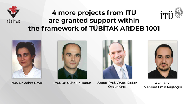 4 More Projects from ITU are Granted Support Görseli