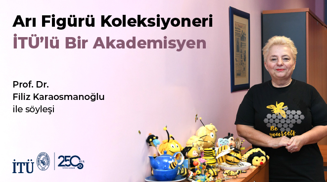 Arı Figürü Koleksiyoneri İTÜ’lü Bir Akademisyen: Prof. Dr. Filiz Karaosmanoğlu Görseli