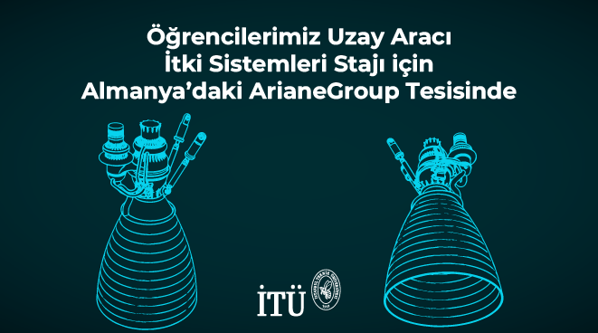 Öğrencilerimiz Uzay Aracı İtki Sistemleri Stajı için Almanya’daki ArianeGroup Tesisinde Görseli