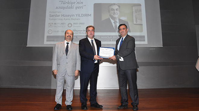 Türkiye Uzay Ajansı Başkanı Serdar Hüseyin Yıldırım İTÜ’de Görseli