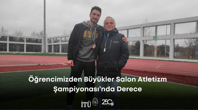 Öğrencimizden Büyükler Salon Atletizm Şampiyonası’nda Derece Görseli