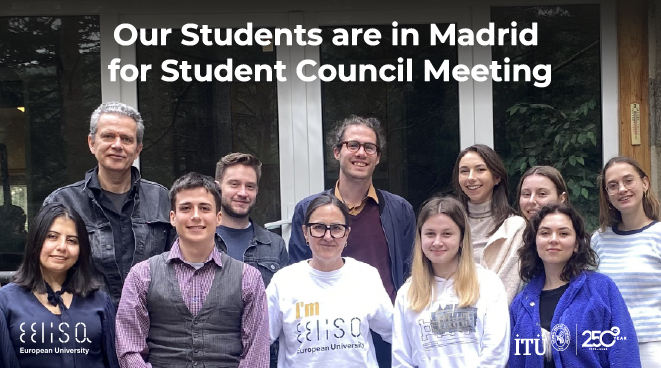 Our Students were in Madrid for EELISA Student Council Meeting Görseli