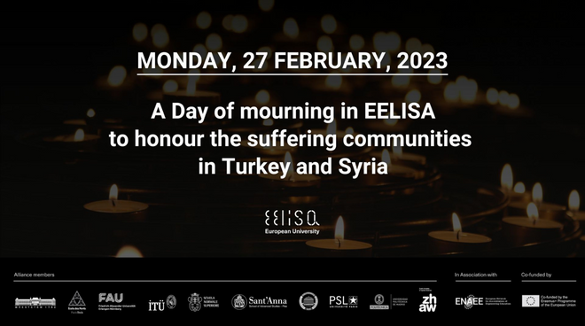 EELISA and ITU Shared the Grief over the Earthquake Görseli