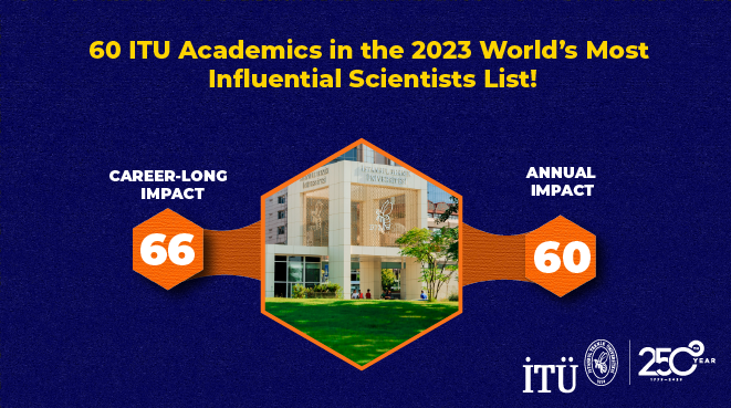 60 ITU Academics in the World’s Most Influential Scientists List Görseli
