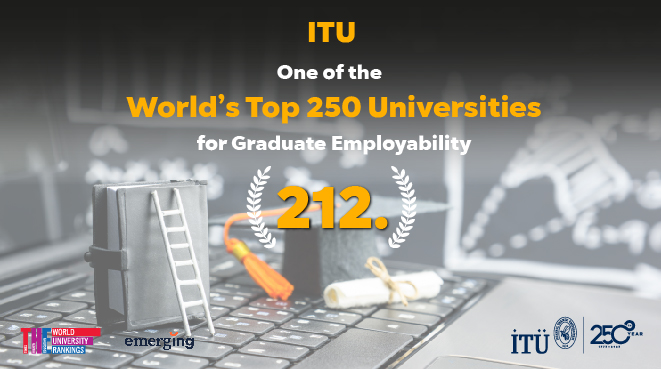 ITU is One of the World’s Top 250 Universities for Graduate Employability Görseli