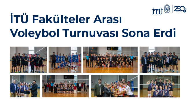 İTÜ Fakülteler Arası Voleybol Turnuvası Sona Erdi Görseli