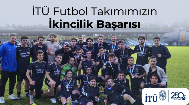 İTÜ Futbol Takımımızın İkincilik Başarısı Görseli