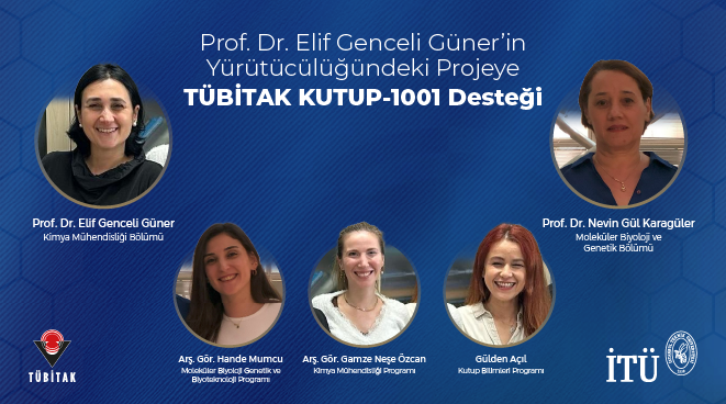 Prof. Dr. Elif Genceli Güner’in Yürütücülüğündeki Projeye TÜBİTAK KUTUP-1001 Desteği Görseli