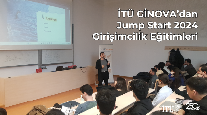 İTÜ GİNOVA’dan Jump Start Girişimcilik Eğitimleri Görseli