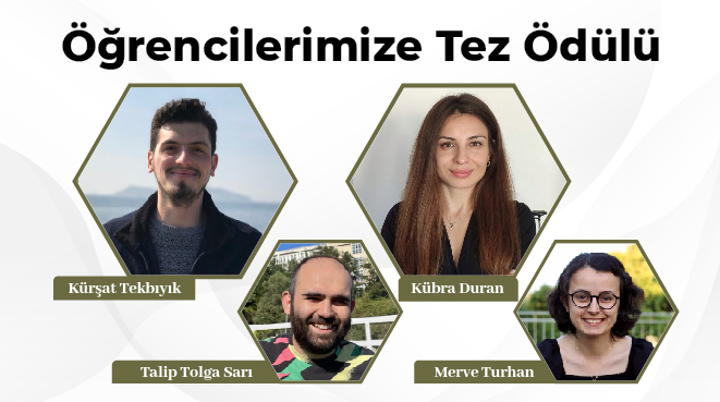 Doktora Öğrencilerimize Tez Ödülleri Görseli