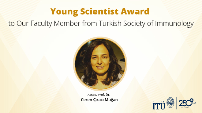 Young Scientist Award to Our Faculty Member from Turkish Society of Immunology Görseli