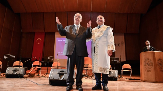 Honorary Doctorate to Erol Sayan, the Doyen of Our Music Görseli