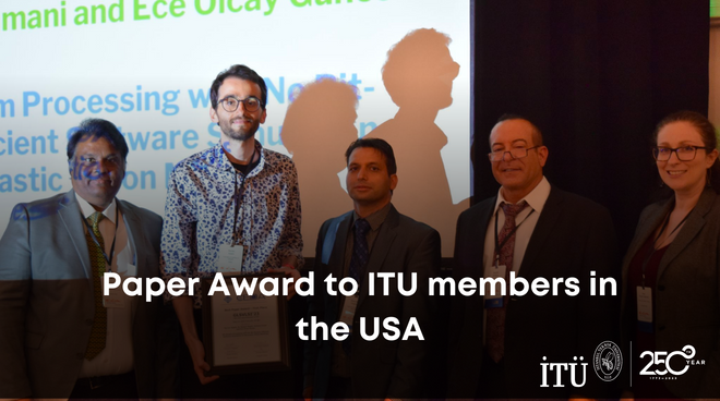 Paper Award to ITU members in the USA Görseli
