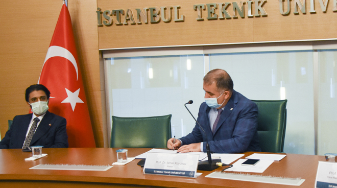 İTÜ and Qatar University Signed a Memorandum of Understanding Görseli