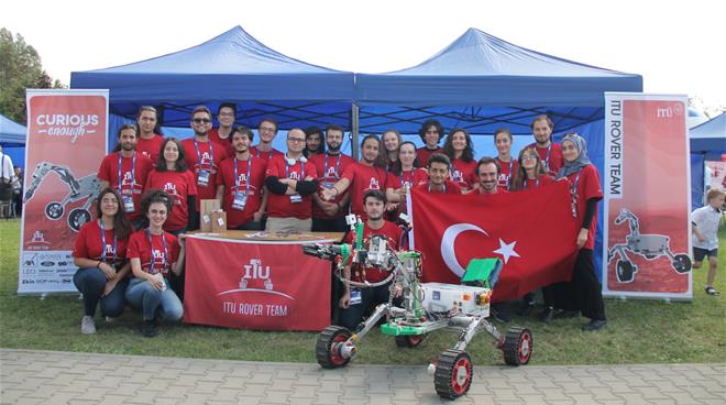 İTÜ Rover Takımımıza, Avrupa’nın En Büyük Uzay ve Robotik Yarışmasından 2 Ödül Görseli
