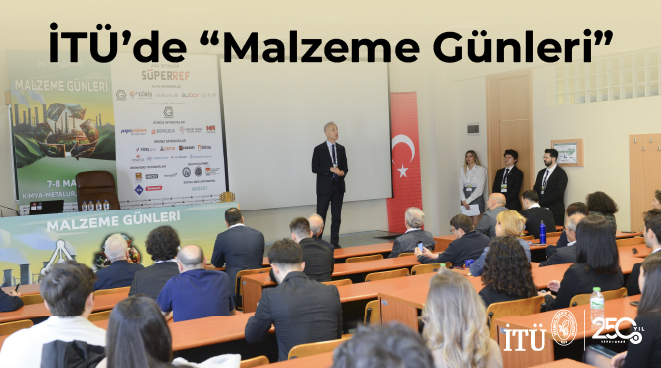 İTÜ’de “Malzeme Günleri” Görseli