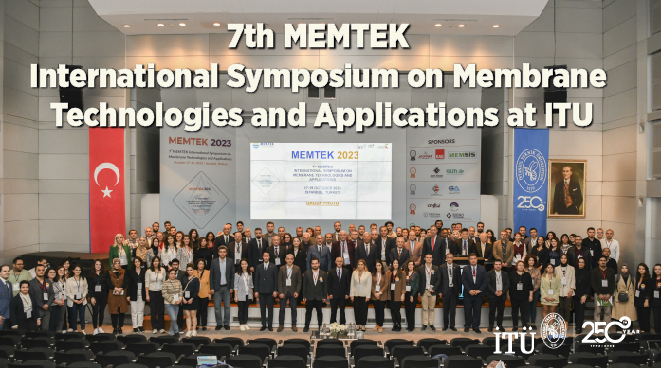 7th MEMTEK International Symposium on Membrane Technologies and Applications at ITU Görseli