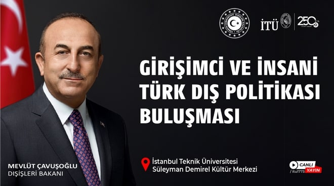 Dışişleri Bakanı Mevlüt Çavuşoğlu İTÜ’lü Gençlerle Buluştu Görseli