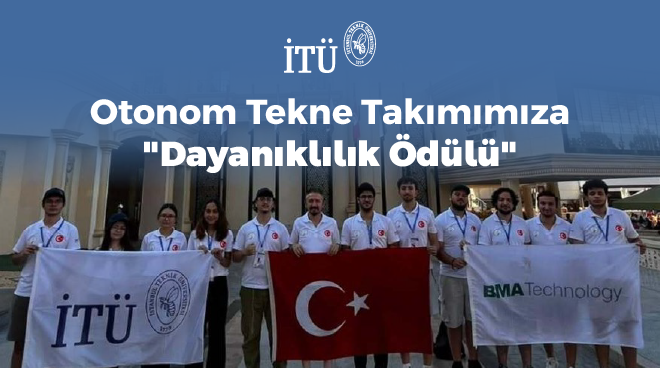 Otonom Tekne Takımımıza 