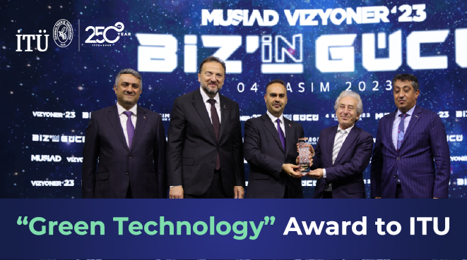 “Green Technology” Award to ITU Görseli