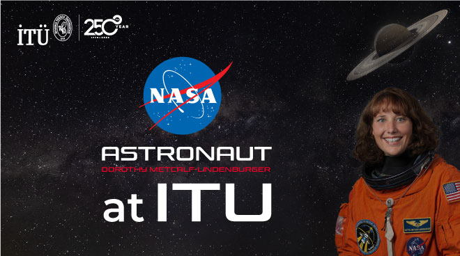 NASA Astronaut Met with Students at ITU Görseli