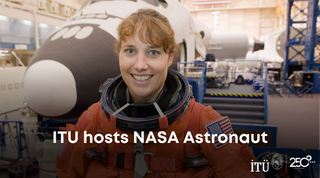 ITU Hosts NASA Astronaut Görseli