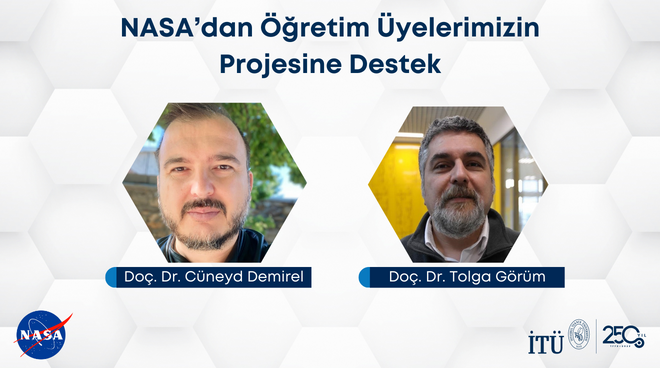 NASA’dan Öğretim Üyelerimizin Projesine Destek Görseli