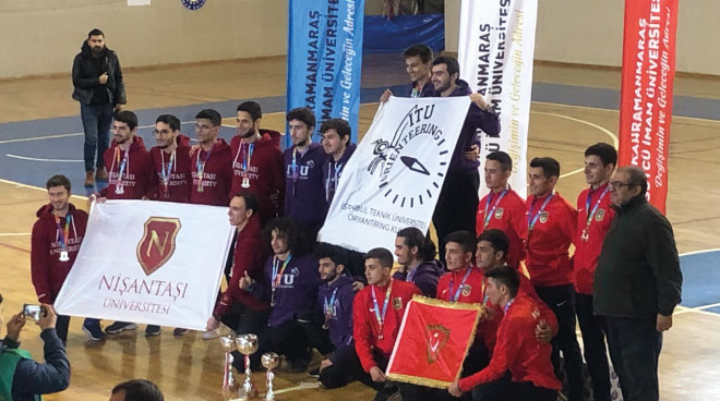 İTÜ Oryantiring Takımı Türkiye Şampiyonu Görseli