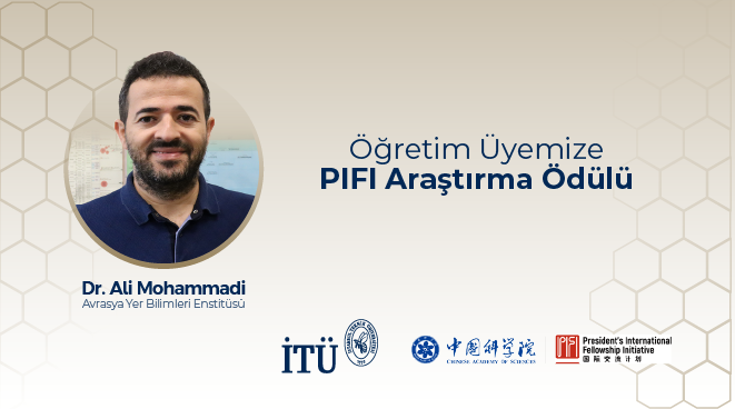 Öğretim Üyemiz Dr. Ali Mohammadi’ye PIFI Araştırma Ödülü Görseli