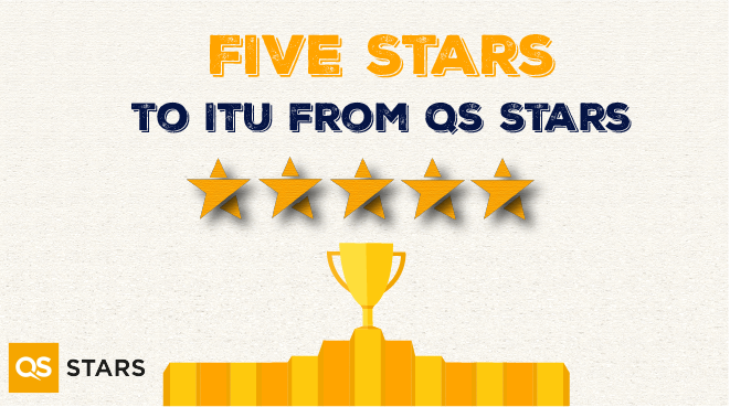 Five Stars to ITU from QS Stars Görseli