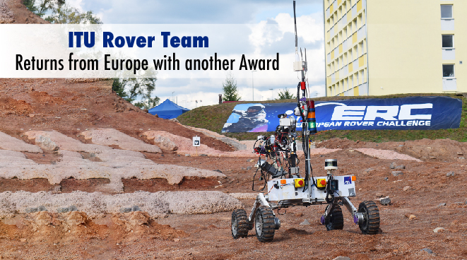 ITU Rover Team Returns from Europe with another Award Görseli