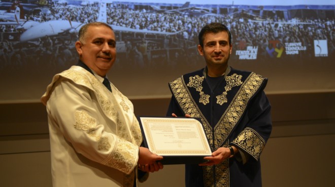 Honorary Doctorate to Our Graduate Selçuk Bayraktar Görseli