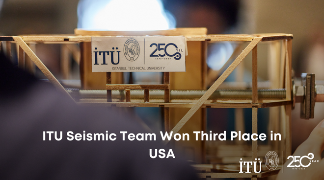 ITU Seismic Team Won Third Place in USA Görseli