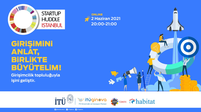 Startup Huddle İstanbul Online Etkinlikleriyle İTÜ’de Görseli