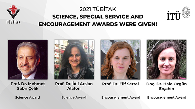 ITU’s Difference in TÜBİTAK Science and Encouragement Awards Görseli