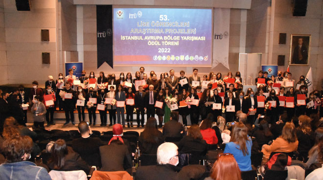 TÜBİTAK High School Students Research Projects Competition was Hosted by ITU Görseli