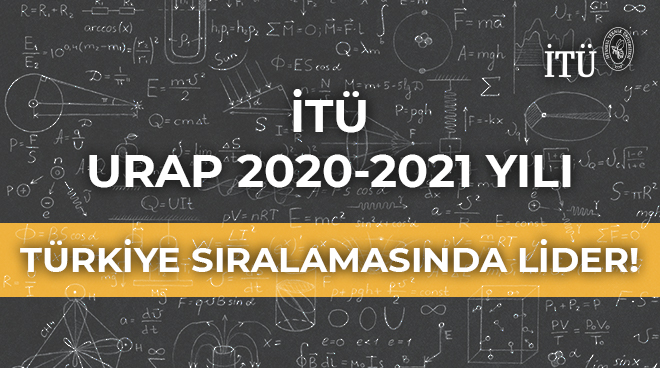 İTÜ, URAP 2020-2021 Yılı Türkiye Sıralamasında Lider Görseli