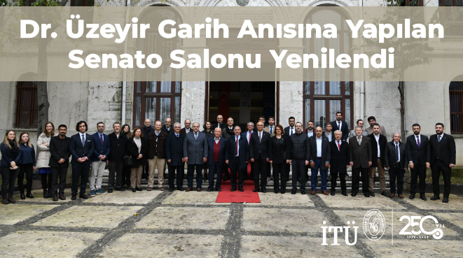 Dr. Üzeyir Garih Anısına Yapılan Senato Salonu Yenilendi Görseli