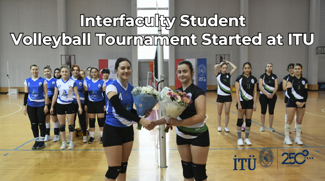 Interfaculty Student Volleyball Tournament Started at ITU Görseli