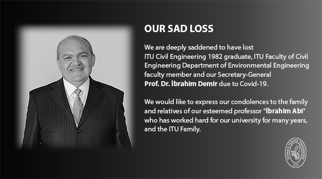 Our Secretary-General Prof. Dr. İbrahim Demir Passed Away Görseli