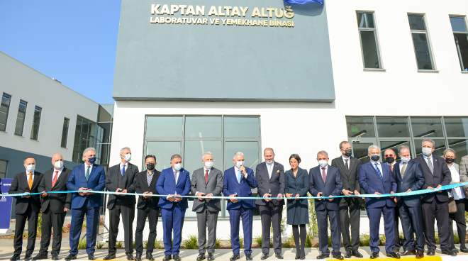 İTÜ Denizcilik Fakültesi Kaptan Altay Altuğ Laboratuvar ve Yemekhane Binası Açıldı Görseli