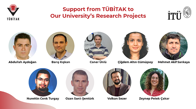 Support from TÜBİTAK to Our University’s Research Projects Görseli