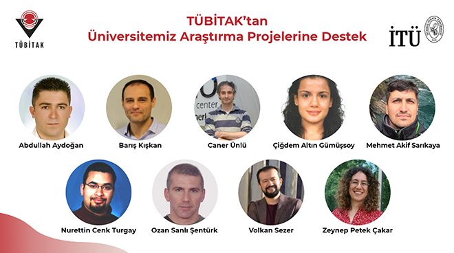 TÜBİTAK’tan Üniversitemiz Araştırma Projelerine Destek Görseli