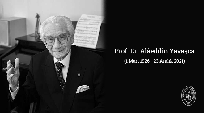 İTÜ TMDK’nin Kurucularından ve Türk müziğinin Duayeni Prof. Dr. Alâeddin Yavaşca’yı kaybettik Görseli