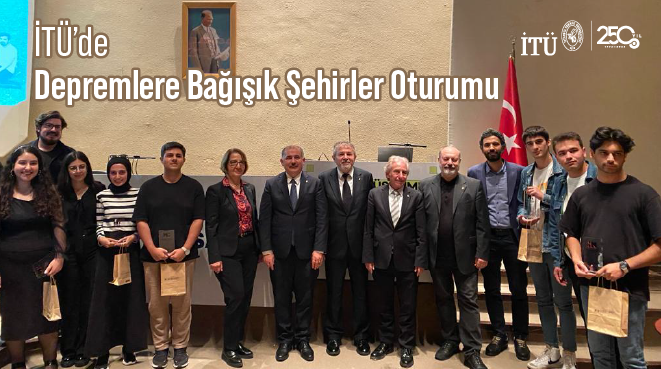 İTÜ’de Depremlere Bağışık Şehirler Oturumu Görseli