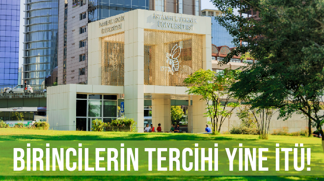 Birincilerin Tercihi Yine İTÜ! Görseli